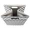 DII® 11" Chevron Stripes Polyester Storage Cube